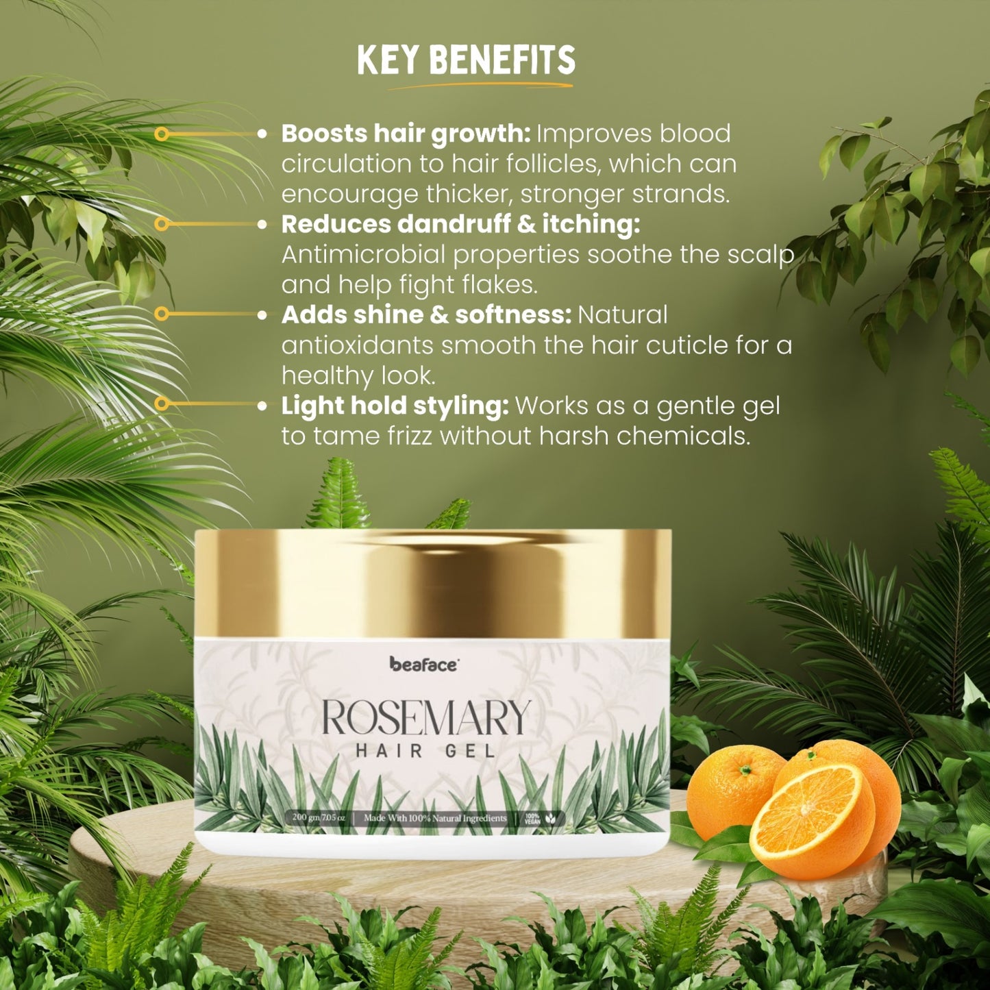 Rosemary Hair Gel 200gm