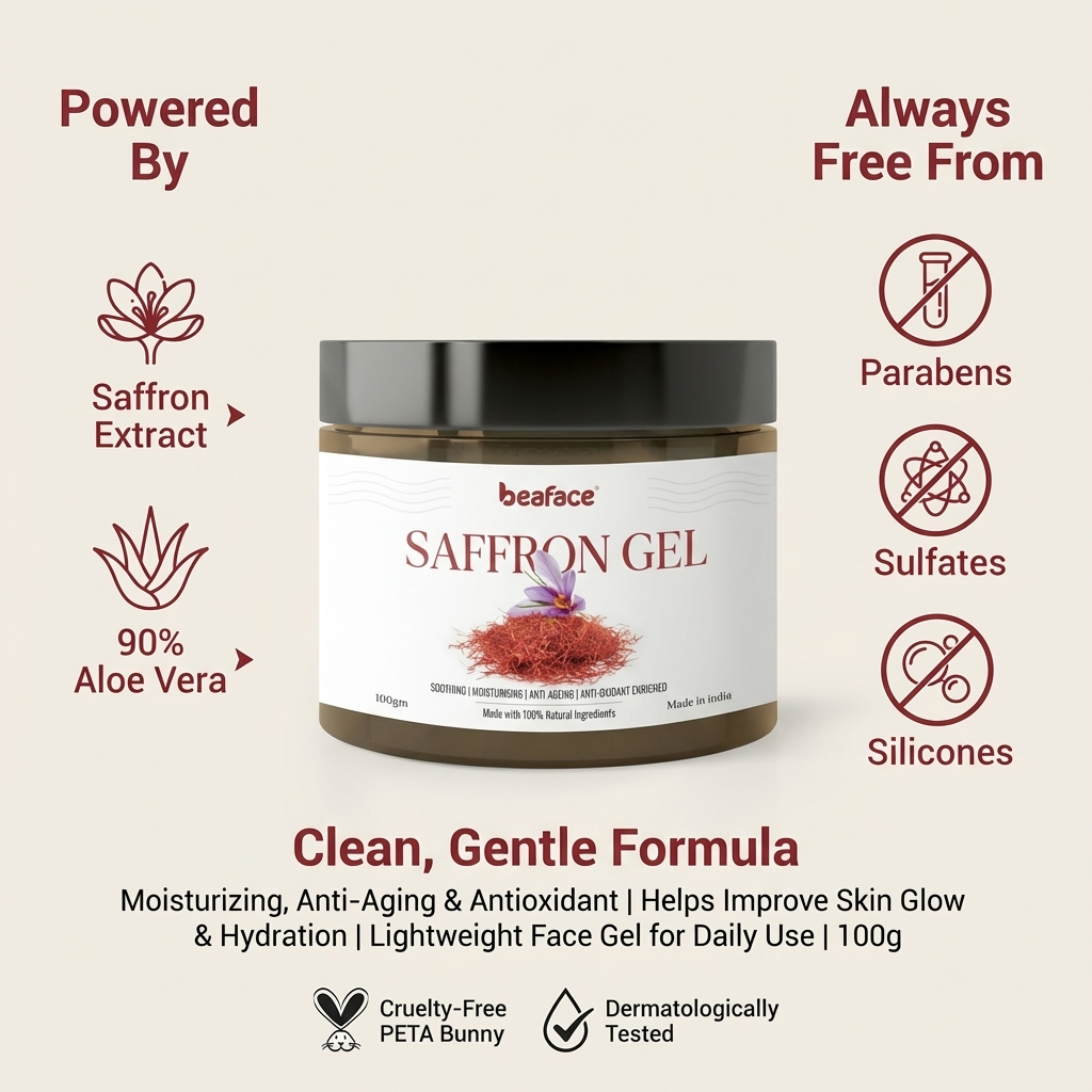 Saffron-gel-skin-regeneration-soothing-cooling-anti-aging-wrinkles