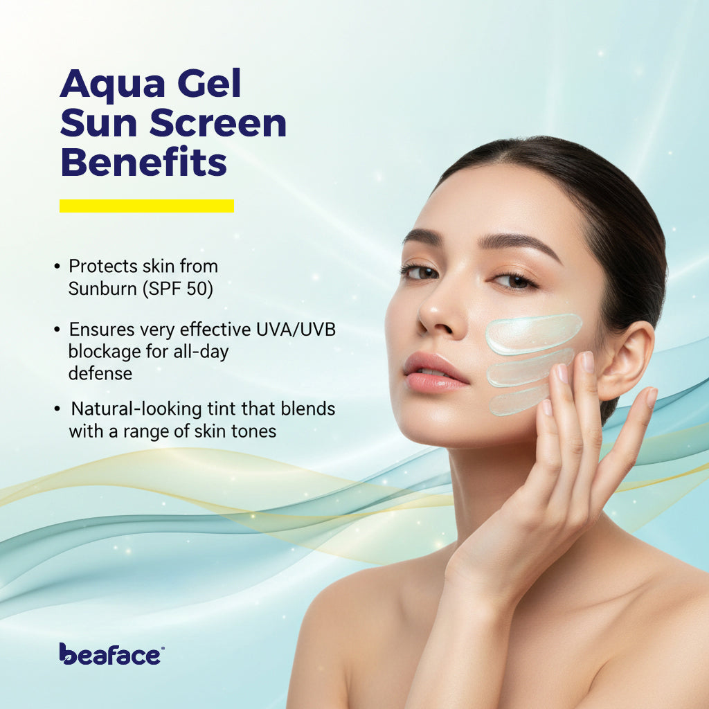 Korean Sunscreen Clear Gel SPF 50+++ UVB & UVA 50g