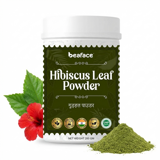 Hibiscus-leaves-powder-hair smoother-softer-shine