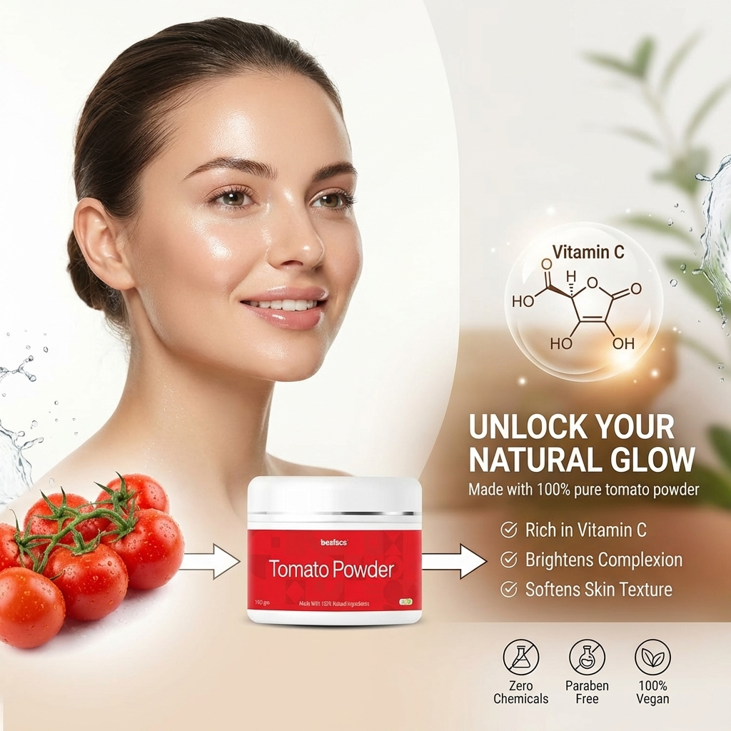 Tomato-powder-hyperpigmentation-skin-texture-even-toned