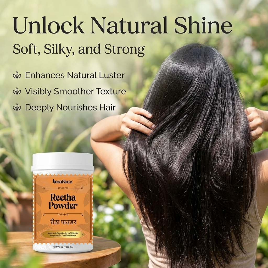 Reetha-powder-damp-hair-scalp-hair-strengthen