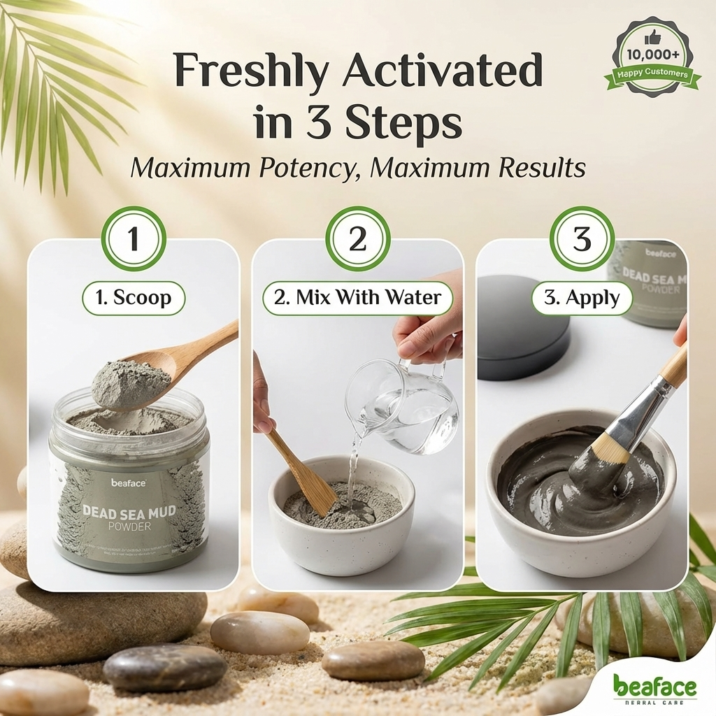 Dead sea mud-mineral-mud-acne
