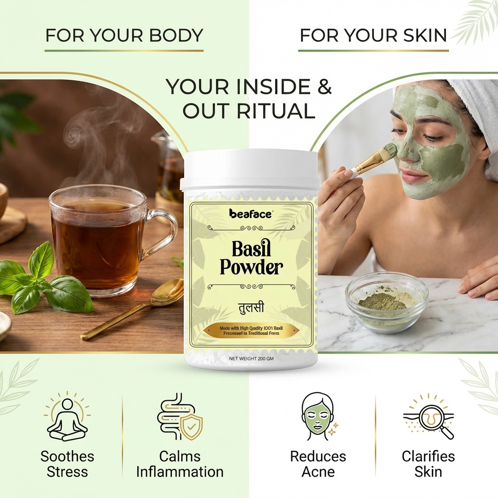 Basil-tulsi-powder-respiratory-cardiovascular-bloating-gas-lowering-chronis-diseases