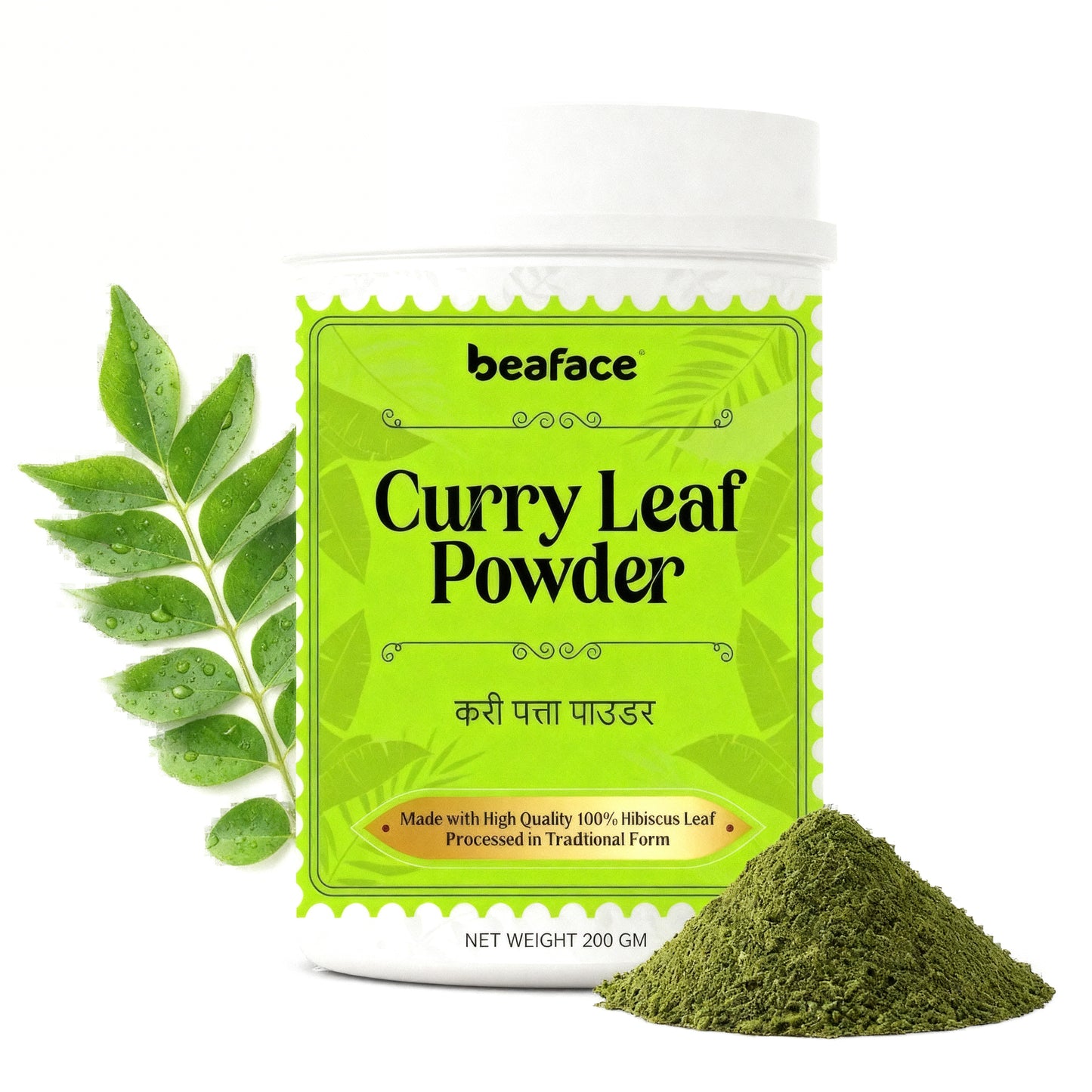 Curry-leaves-powder-hair-growth-dandruff-scalp-disorders