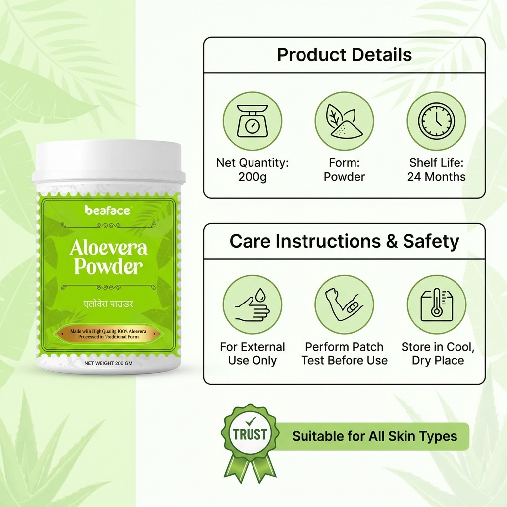 Aloe-vera-powder-scalp-strengthen-hair-growth