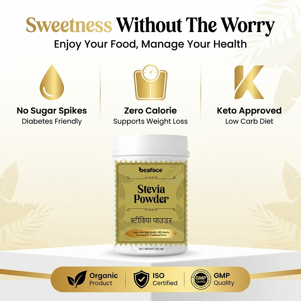 Stevia-powder-calorie-sweetener-control-blood-sugar-cholesterol-calorie-free-sweetener