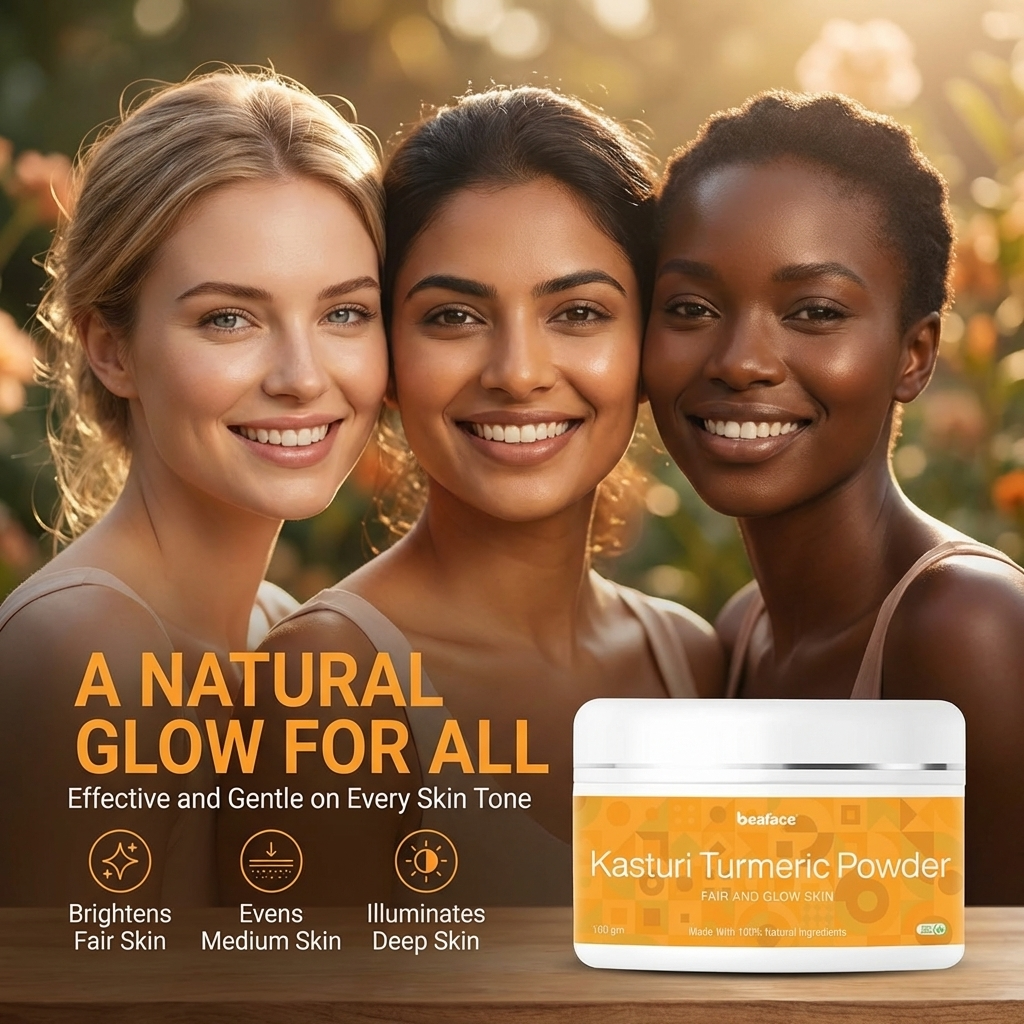 Kasturi-turmeric-powder-hydrates-soothes-dry-skin-bleaching