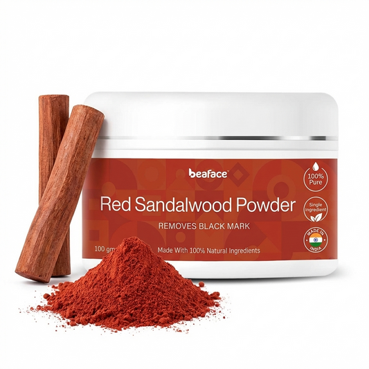 Red sandalwood-powder-complexion-skin-glow-brighter-tan-acne-black-spot