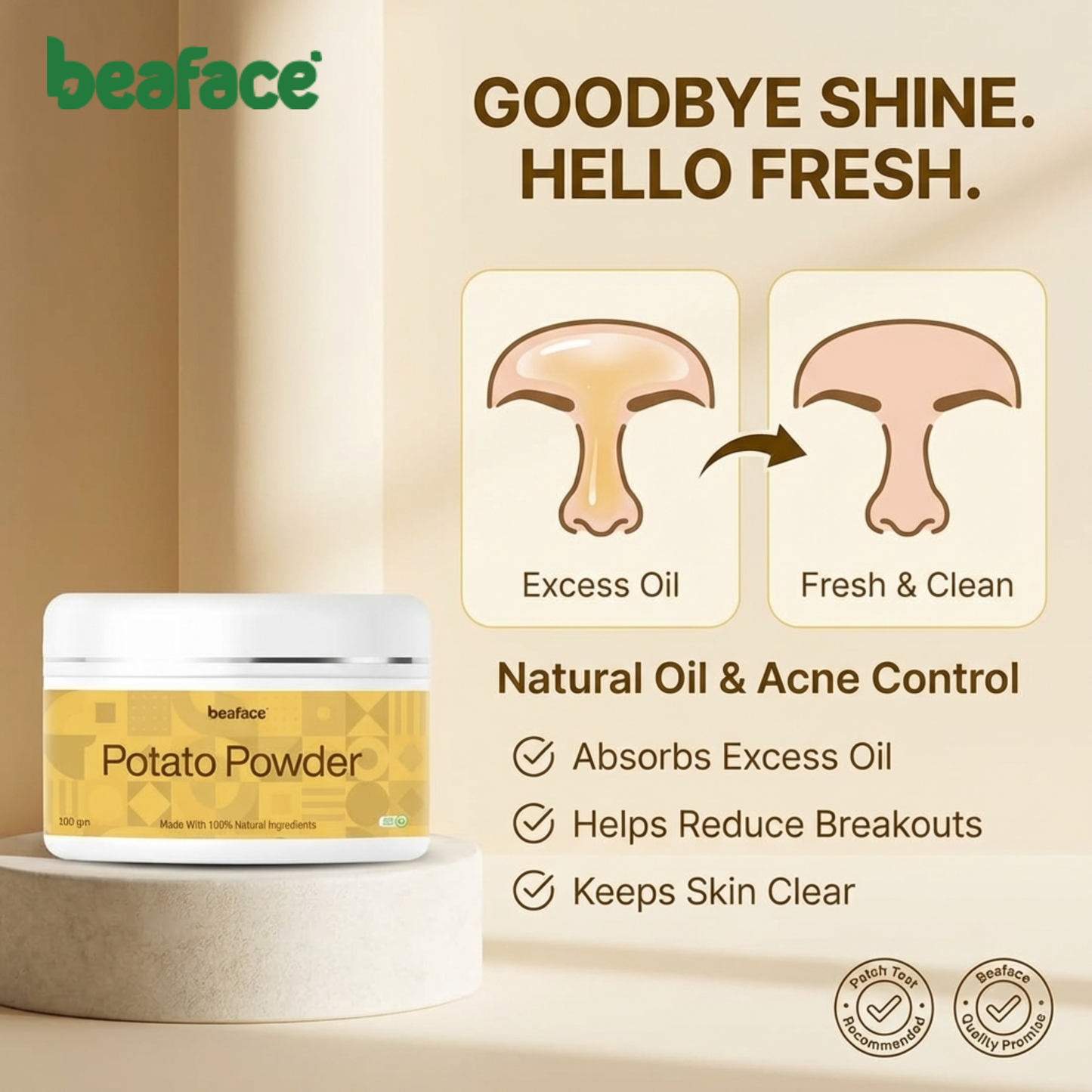 Potato-powder-bleaching-hyperpigmentation-wrinkles