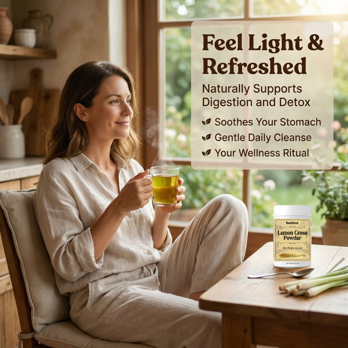 Lemon-grass-powder-fragrant-grass-blood-sugar-cholesterol-immunity-antioxidant-digestion